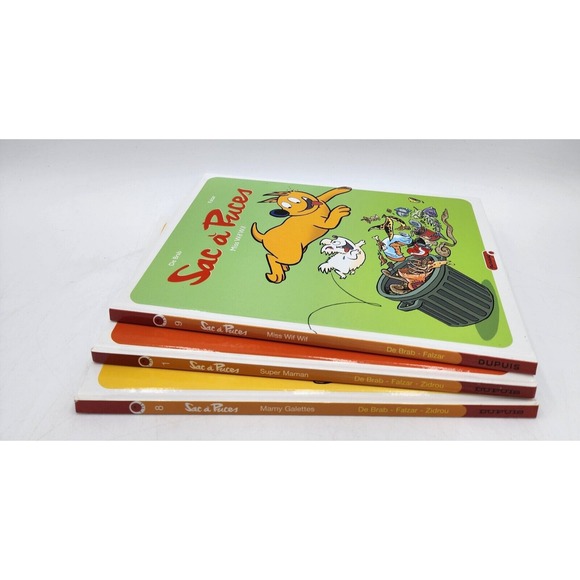 Lot 3 BD Enfants – Sac à Puces – French Children's Comic Books – VG - Picture 2 of 6